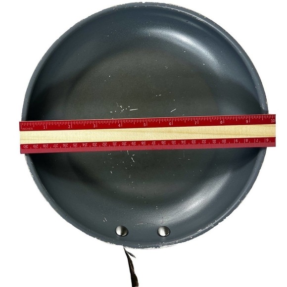 Pair (2) FIESTA Persimmon Cookware 10" & 8” Frying Pans Fiestaware Skillet Set - Picture 5 of 10